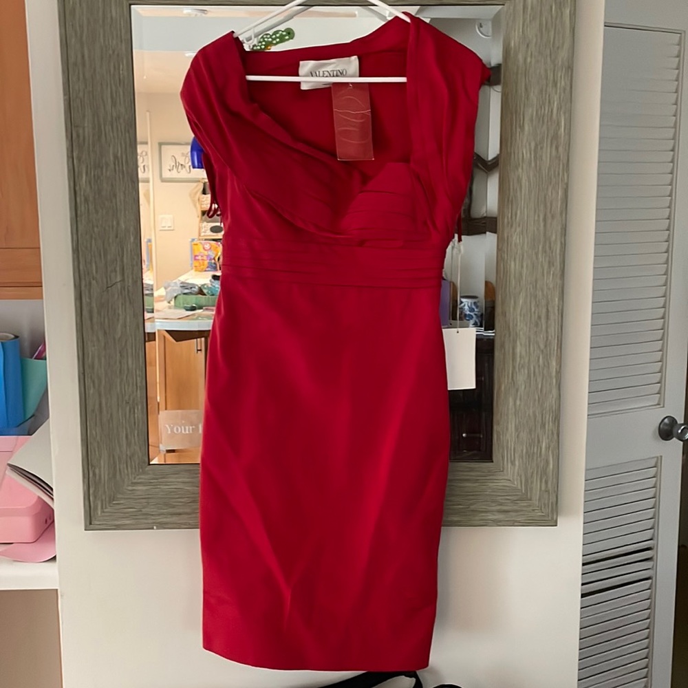 Valentina Red dress with tags